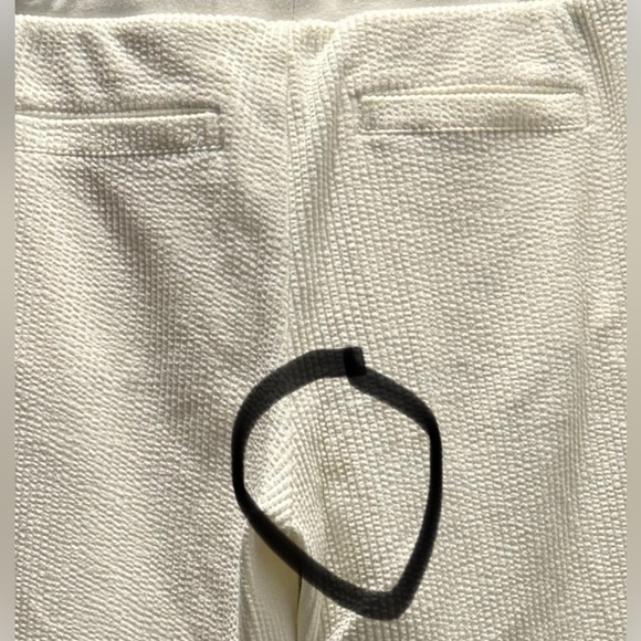 Club Monaco Waffle Sweatpant W Small, Cream - Picture 9 of 9